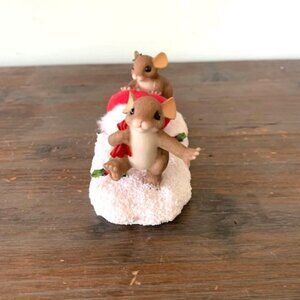 Fitz and Floyd's "Getting Ready For Santa" Charming Tails